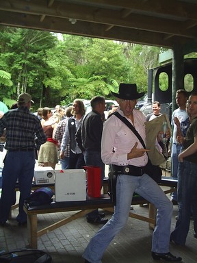 Raewyn Alexander; Cowboy at the Station