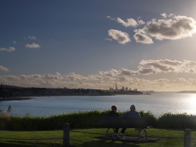 Hiroaki Hosono; Evening at St. Heliers Bay; Second day with new Leica Digilux 3