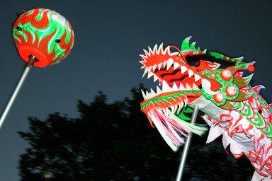 Wang Bo Yao; Dancing Dragon; Lantern Festival