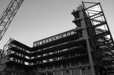 Fergus Clark; Inside Out; Making way for the new BNZ building