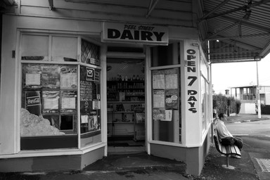 A Elvin: Peel Street Corner Dairy; Classic kiwi corner shop