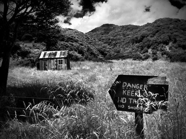 Samantha Hobson; Keep out; Taken on a roadtrip by self on the way out to limestone downs