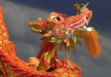 Shona Kebble; Lion Dance, Chinese New Year