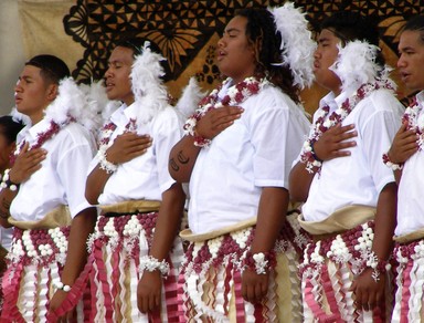  PolyFest Tongan Display