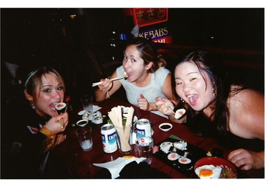 Taken by Staff at Masato Sushi Bar; Happy Customers