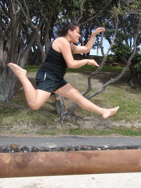 Marie Su'a;Flying Dragon;Hidden tiger technique @ Pt Chev beach