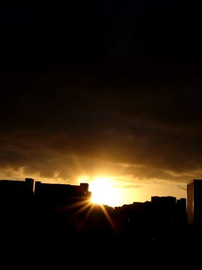 Lawrence Tan;Let there be light;A view of Sunrise from Apartment