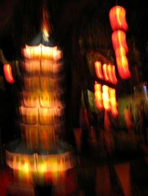 Fergus Clark;Pagoda;One of 80 photos from Lantern Festival