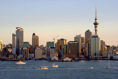 Chris Gregory;Auckland City from Stanley Point