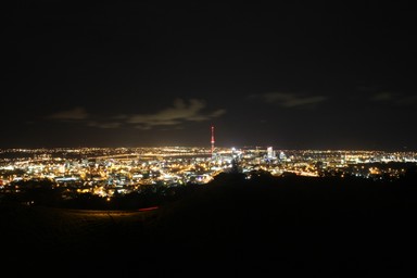 Nishaad Salvapantula;Auckland by night;my 1st attempt at a cityscape shot in the dark.