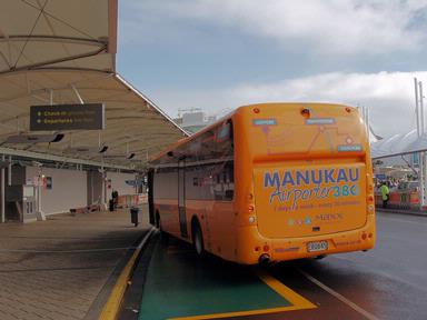 Shiva Sankaran; Haere ra.....ka kite ano; Airporter at Auckland Internationasl Airport.