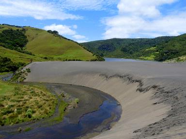Archana;Sand Dunes; Taken at Lake Wainamu, Auckland, NZ