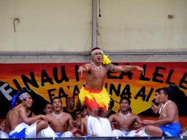 Mau Muaiava; ASB POLYFEST 2010   Samoan Stage; Image of Sacred Heart College Samoan Group