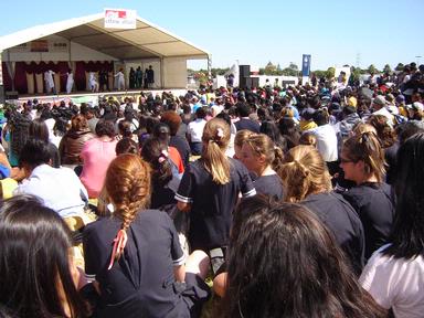 Crowd at Polyfest 2010
