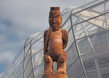 Peter Jennings;The Maori God of peace; Mt Eden