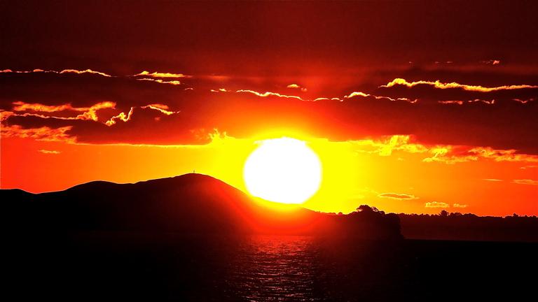 JERRY ZINN;BEAUTIFUL SUNSET.