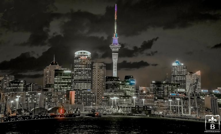 Balveer Singh; Beautiful view of Auckland City; This photo was taken from Devonport wharf looking at Auckland city