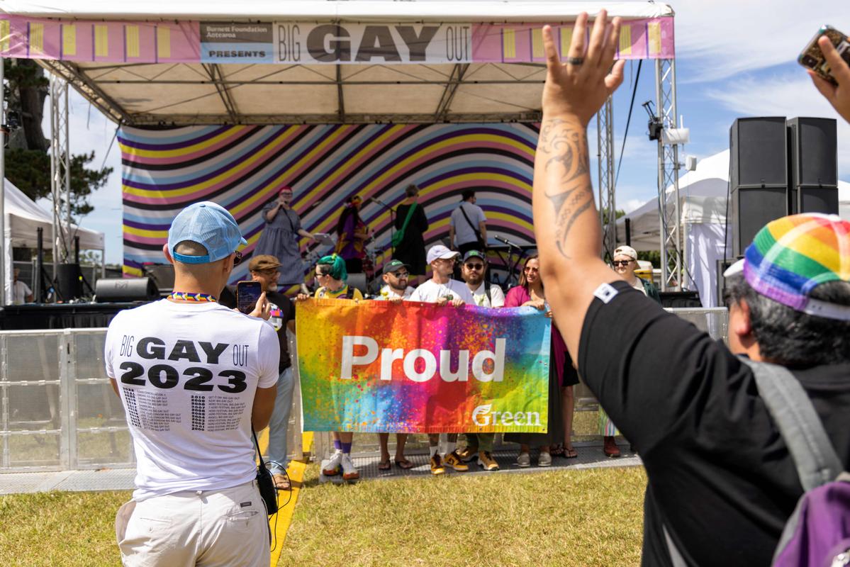 XIAO BIN WANG;Big Gay Out;taken at Auckland
