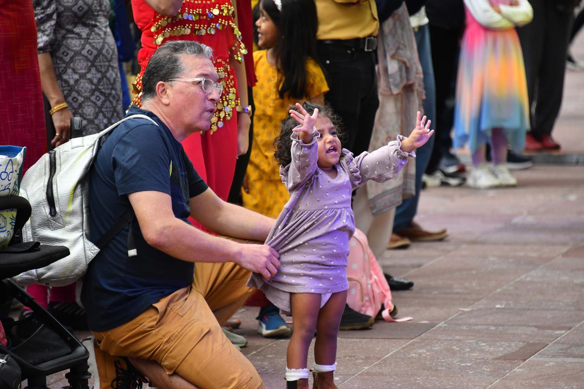 guohua wu; Jump up;Photographed at the Indian Diwali celebration on Queen Street, Auckland, New Zealand, from November 4th to 5th, 2023.