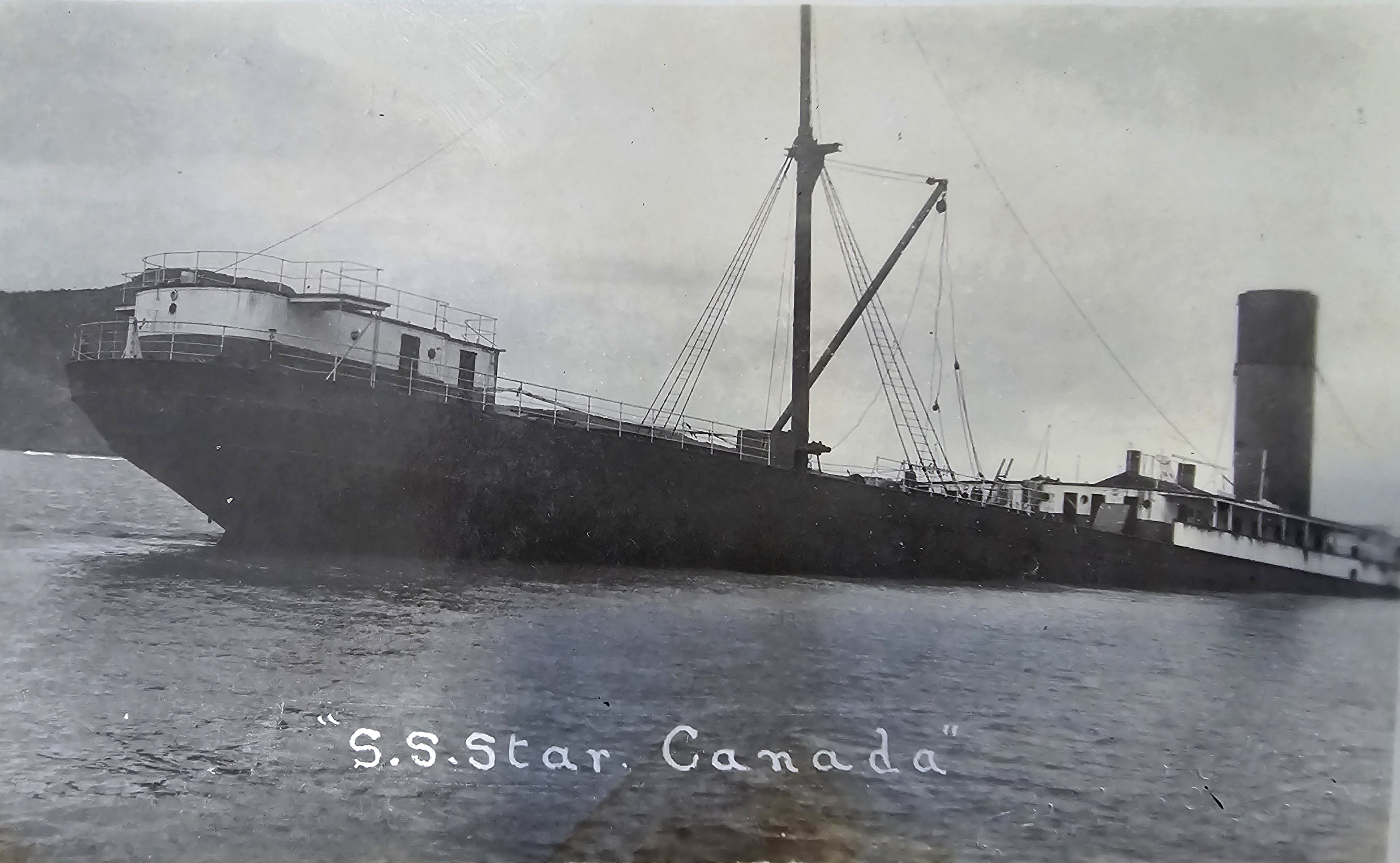 Unknown: SS Star Canada wreck, Gisborne 1912