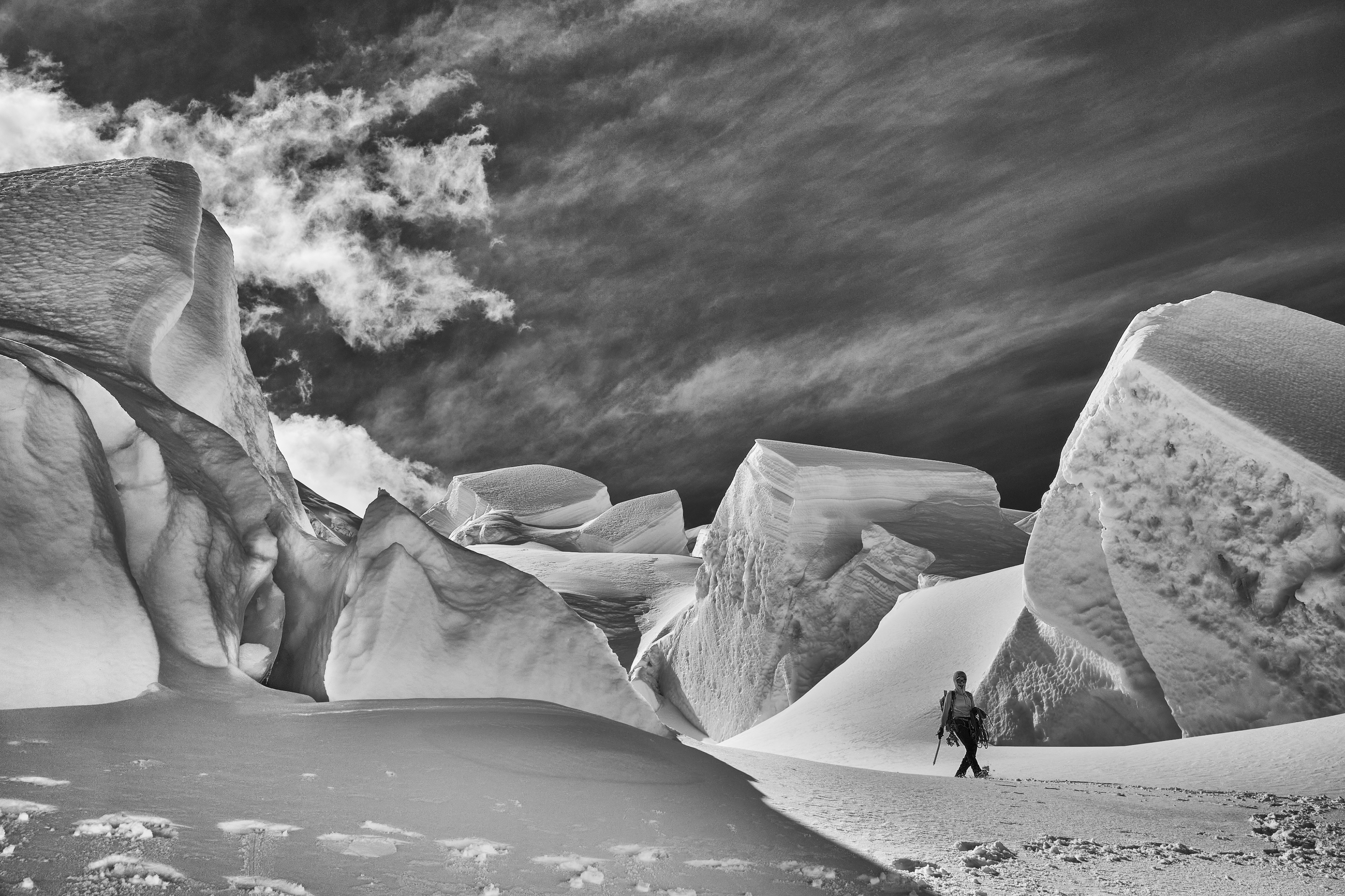 Rolf Sidgard "Exploring The Grand Plateau, Mt Aoraki/Mt Cook National Park"