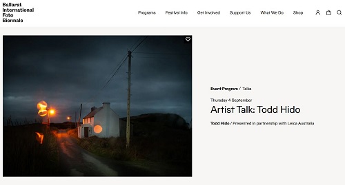 BIFB: Todd Hido talk