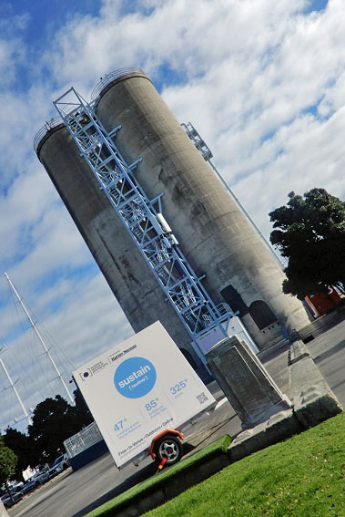 Leaning Towers of Silo Park