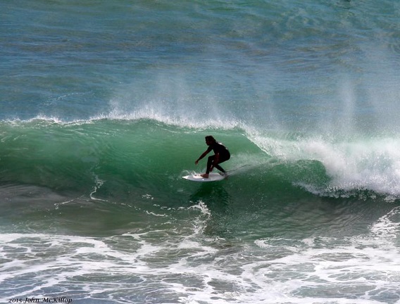 John McKillop; Surf n Spray; Maori Bay 2015