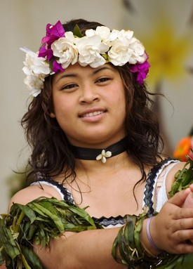 Edsard Vegter;Polynesian Girl, Northshore Pasifica Festival 2006