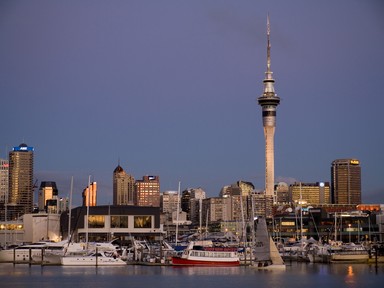  Most beautiful time of Auckland city.