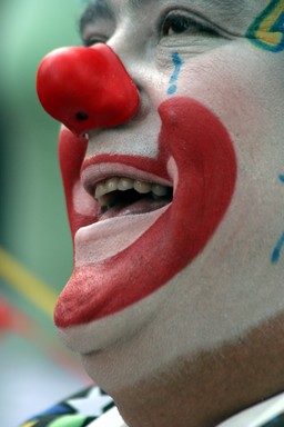 Graeme Reeves; Laughing Clown; Browns Bay Festival