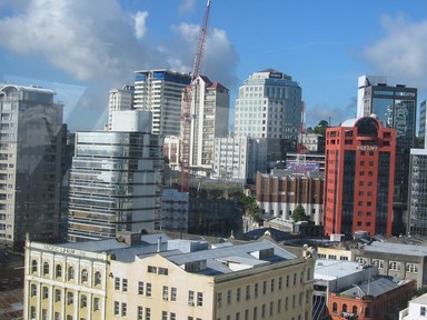  Shows the mix of old and new buildings