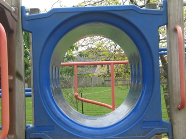 Stanhope Road School Students; Playground; Taken in school grounds