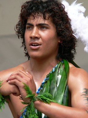  One of the incredibly talented entrants in the 2008 Polyfest competitions held in Manukau