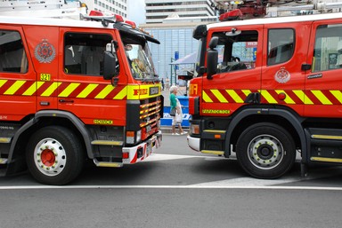  This photograph was taken by me in the CBD during exhibition by the Fire Dept.