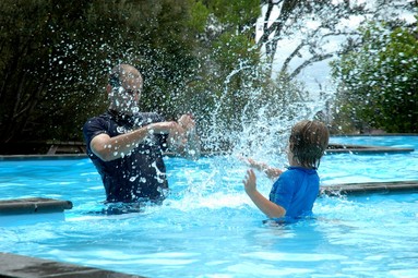 Kelly Chaston;Summer Splash;School Pool   Blockhouse Bay, Auckland