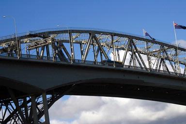  Auckland Bridge from Birkenhead point
