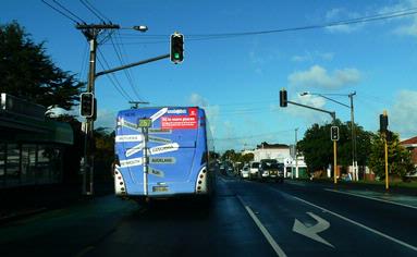 Carmen Castaño;The bus with all directions; Dominion Rd