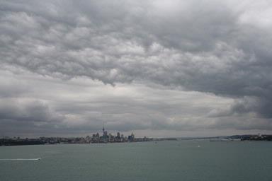 taffy parry; brooding cloud over Auckland