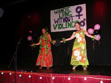 Taken at the concert on Waiheke for International womens day and living without violence