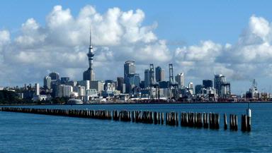 Archana;Auckland Skyline;Captured from Okahu Pier, Mission Bay