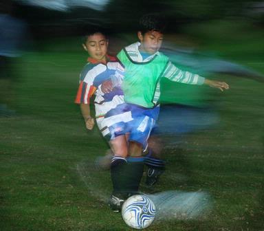  Early evening training at local primary school Victoria Ave prior to Saturday morning game, my ball!