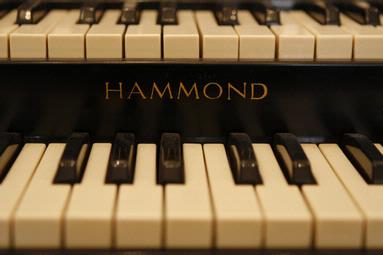 Grant Stantiall;Hammond Organ;View of a Hammond Organ in Neil Finn's Roundhead Recording Studios.