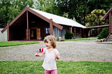 Alice Doig; Untitled; The Zebez creative kids cooperative session at the Piritahi marae, Waiheke Island