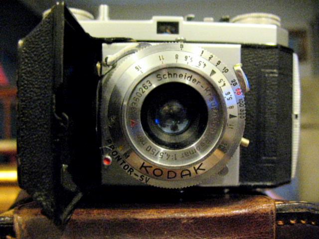 stuart weekes; once one of the best; a vintage kodak 35mm retinette film camera