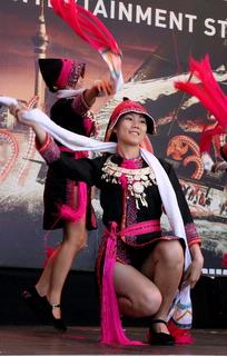 Auckland volvo race china dancer