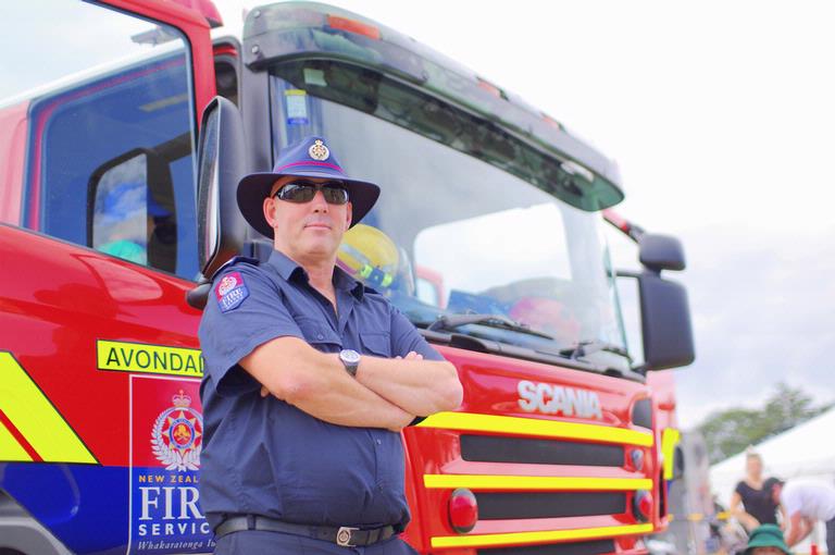 James Wu; Fireman; Shot at Western Springs during Pasifika Fest 2014