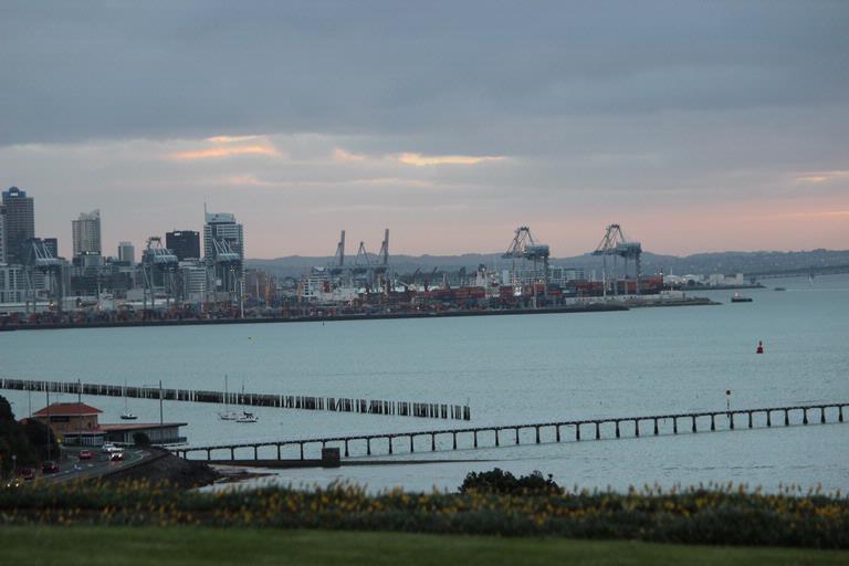 Leigh Burrell;Okahu Bay to the city;From Bastion Point