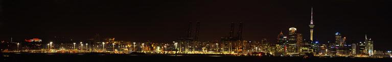 Paul Graze; Auckland City Skyline; From Devonport