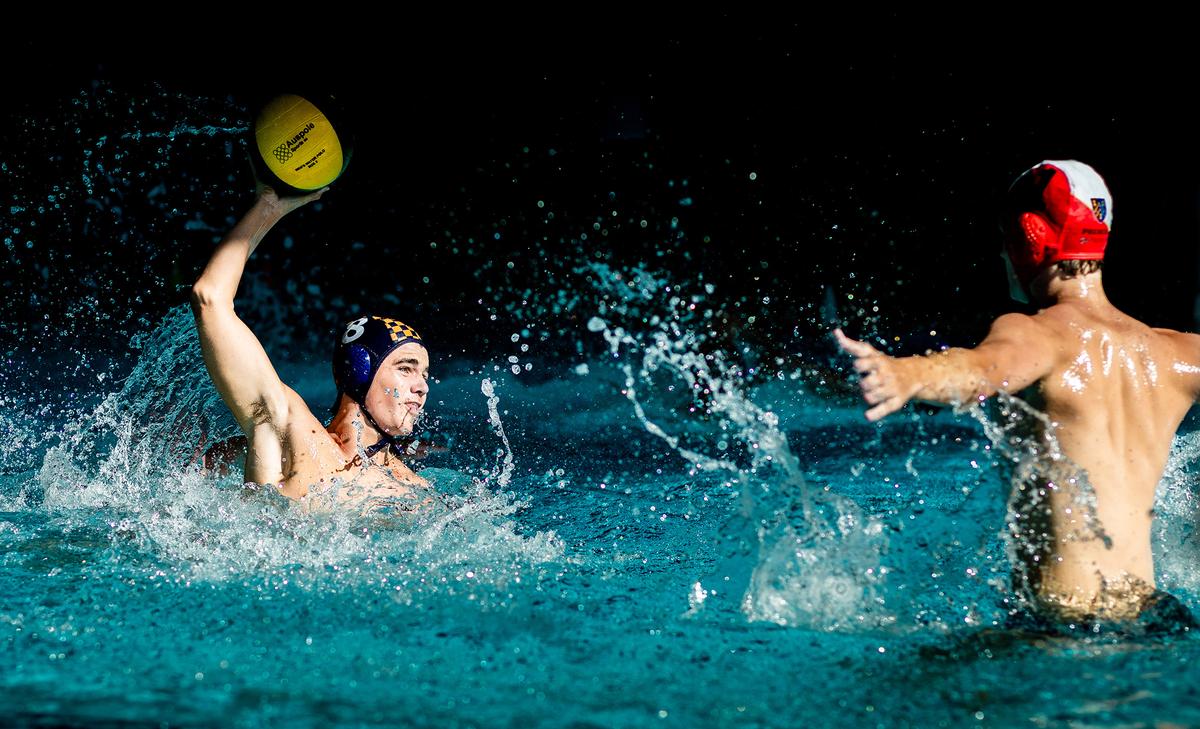 Daniel Yu; Water polo game